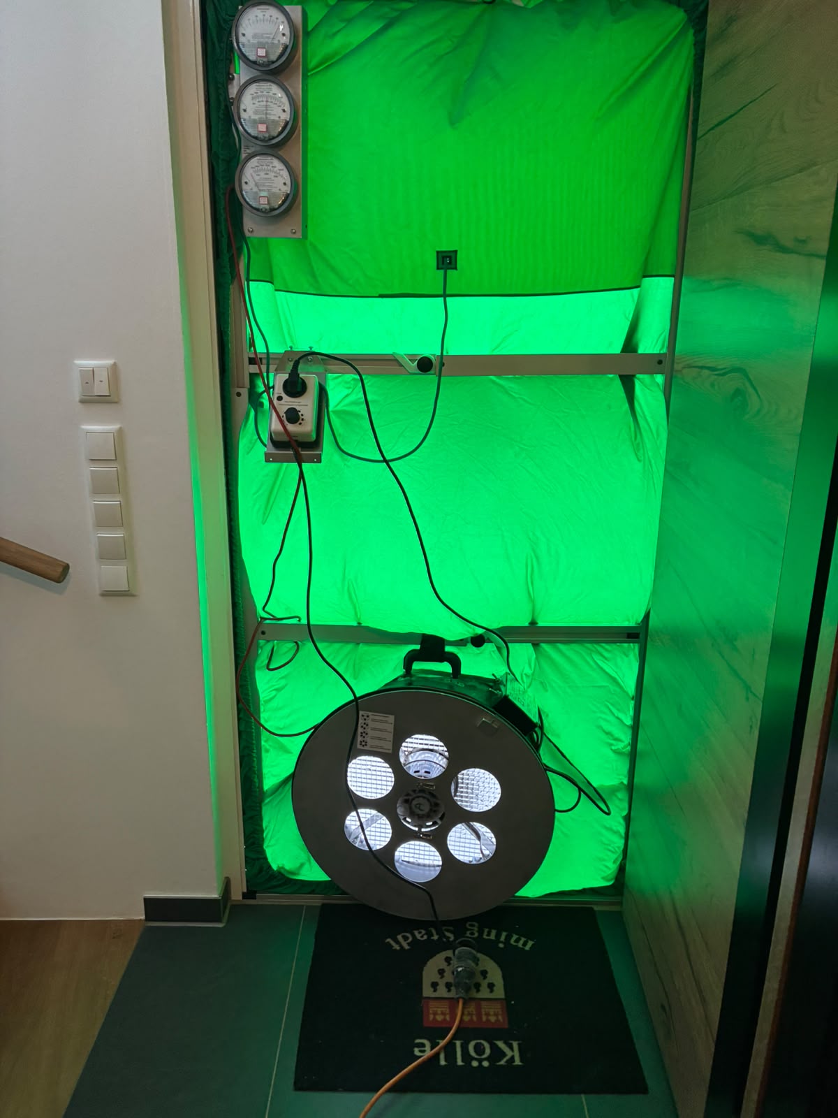 Blower-Door-Test